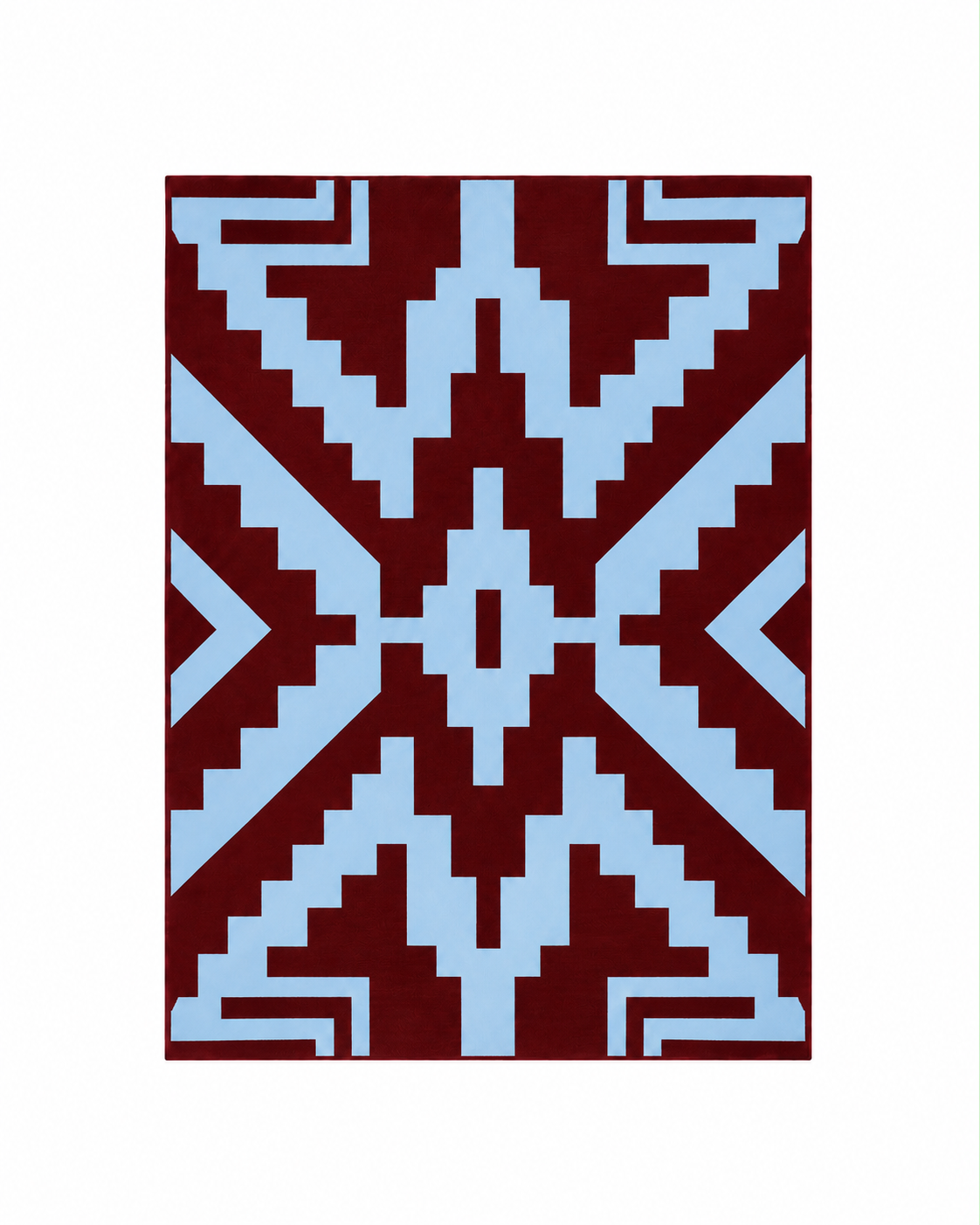 Area Rug - Madder Mustang No. 2