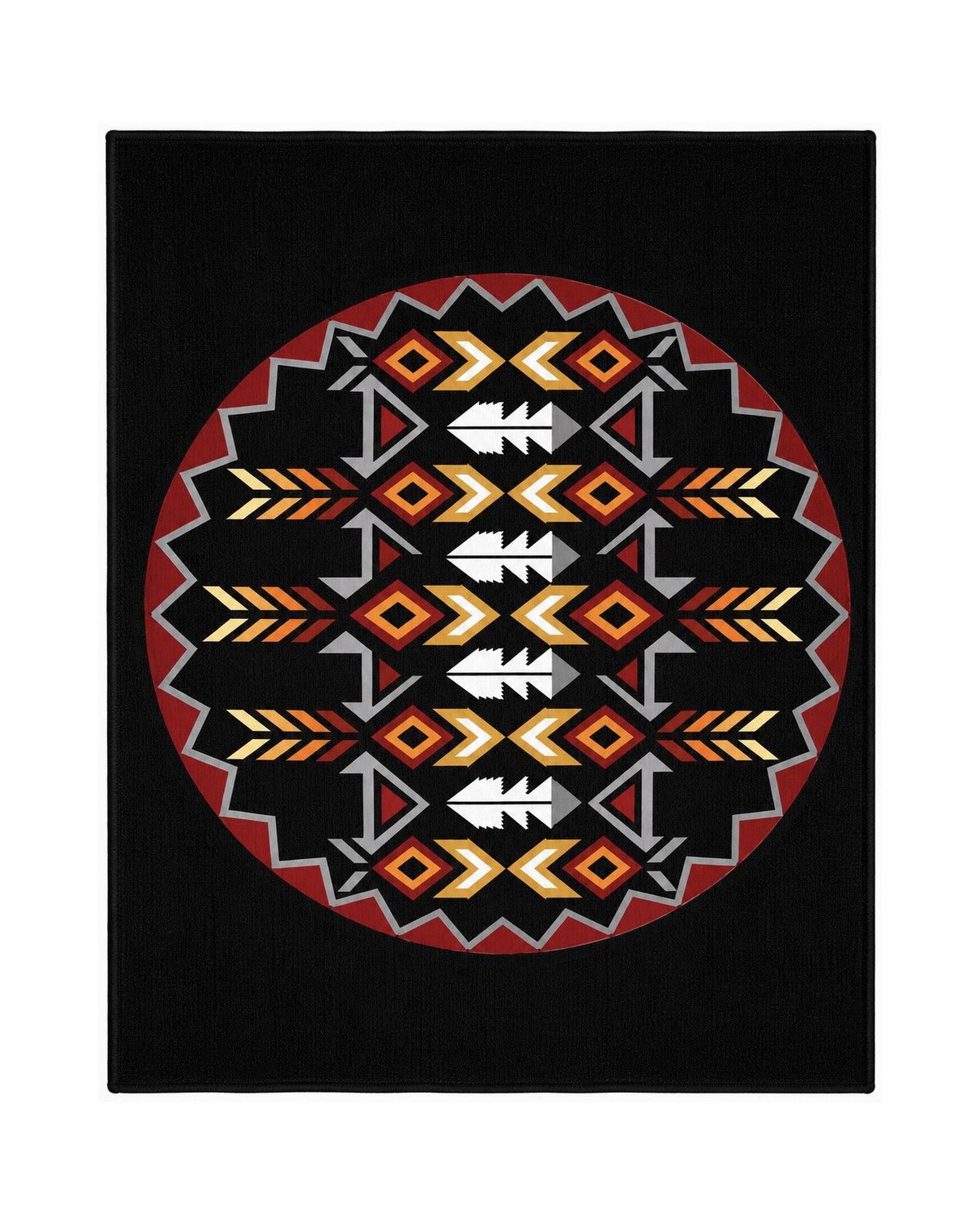 Area Rug - Obsidian Shield
