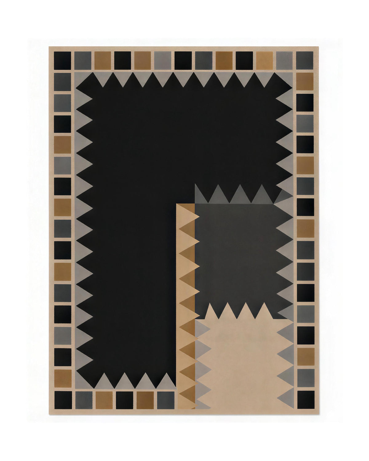 Area Rug - Ironwood Sawtooth