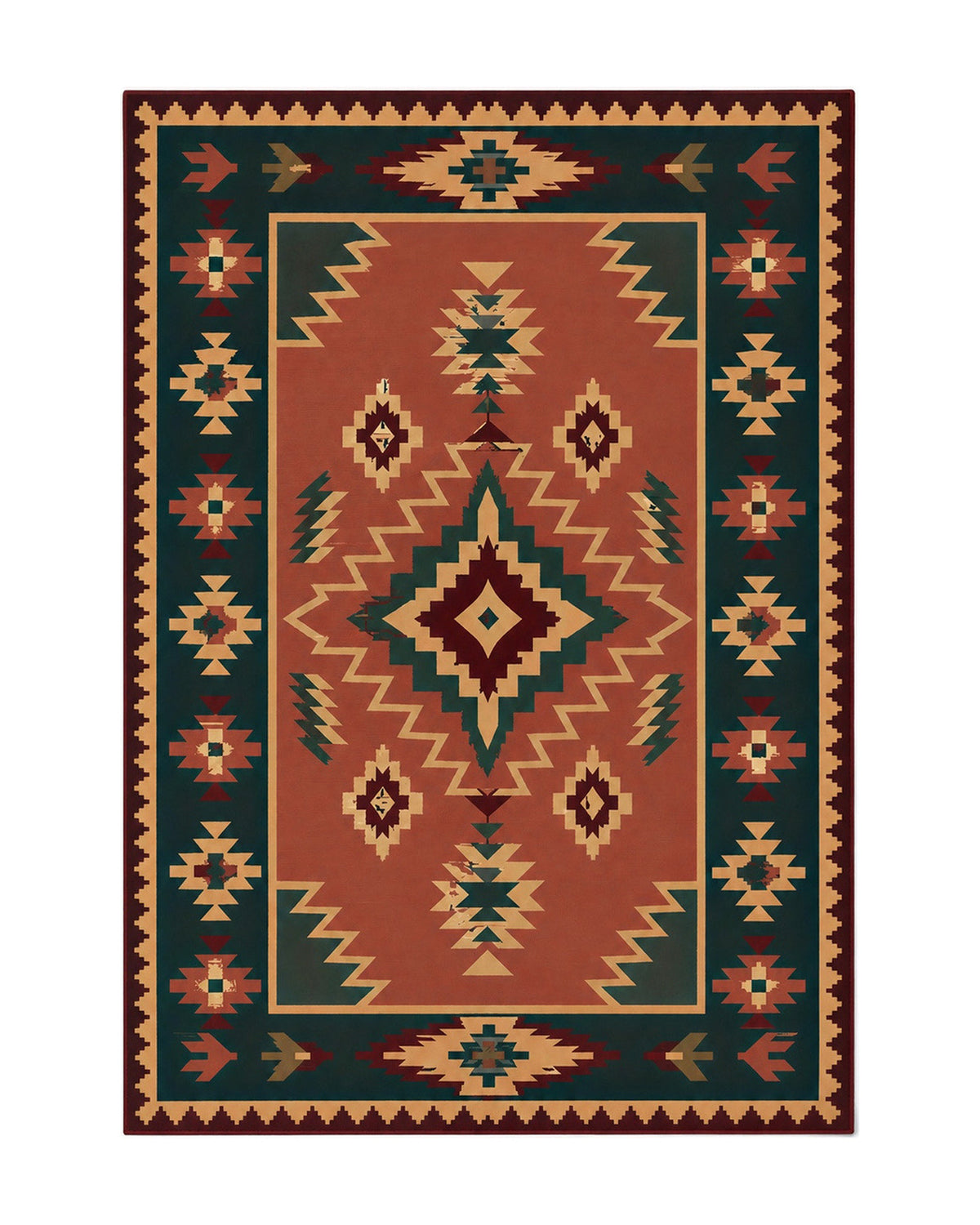 Area Rug - Cinnabar Kiva