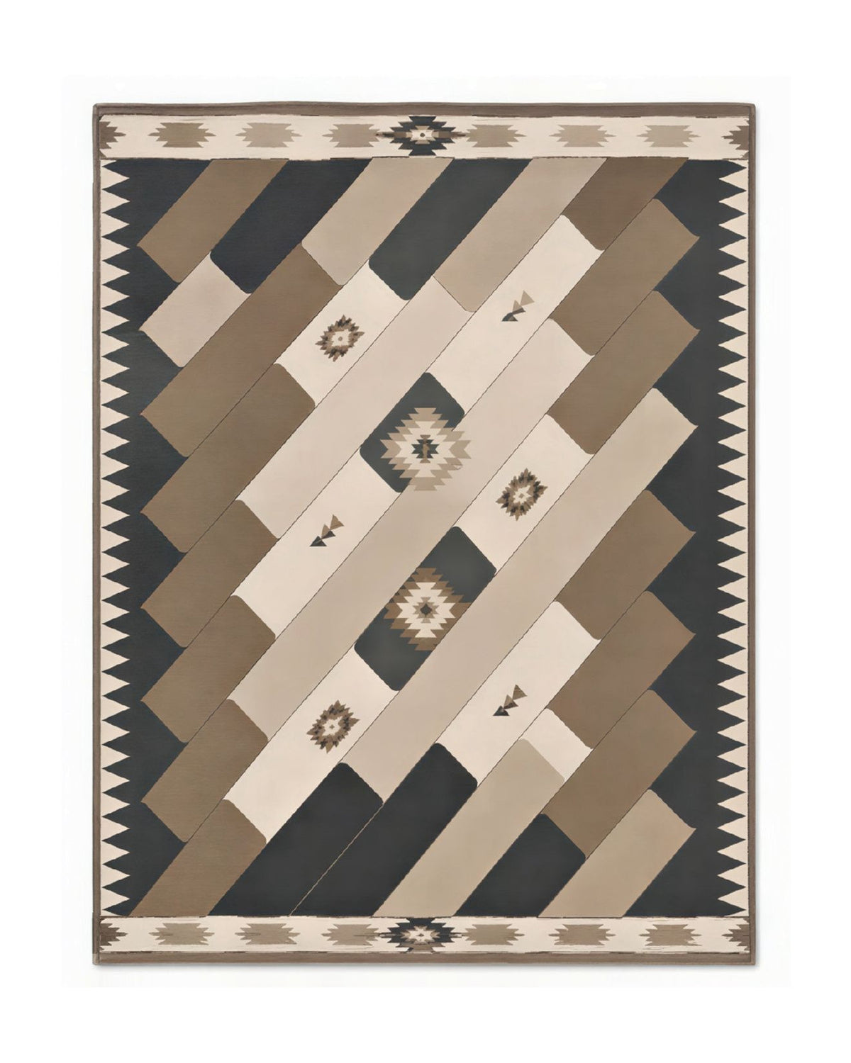 Area Rug - Coyote Switchback