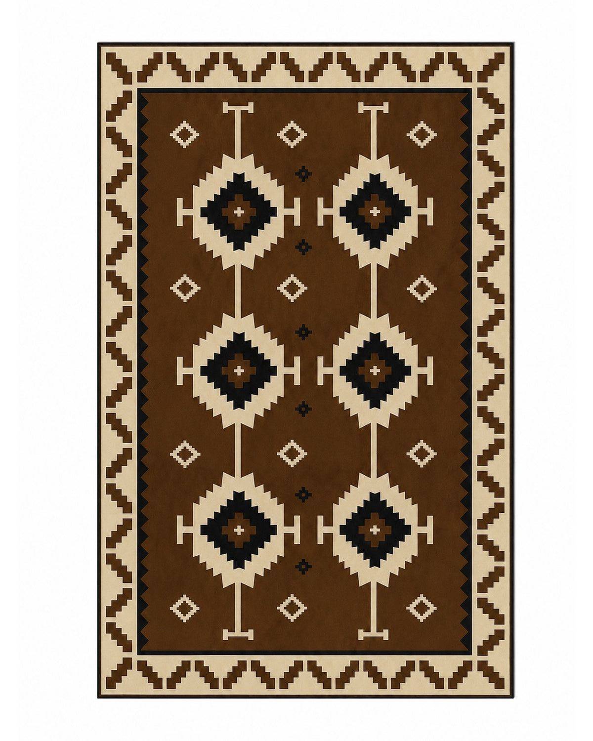Area Rug - Chestnut Concho