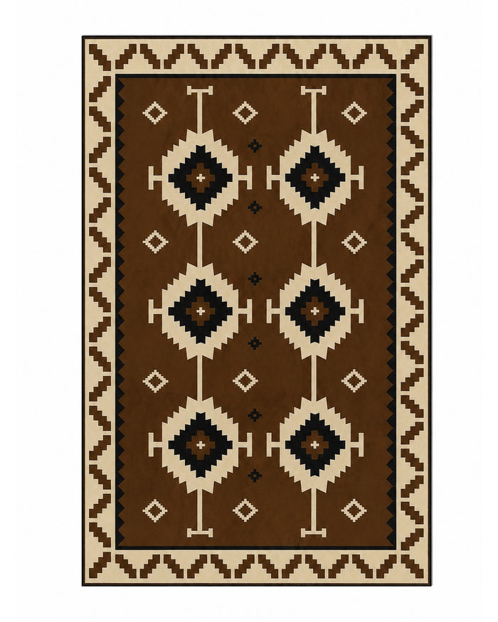 Area Rug - Chestnut Concho