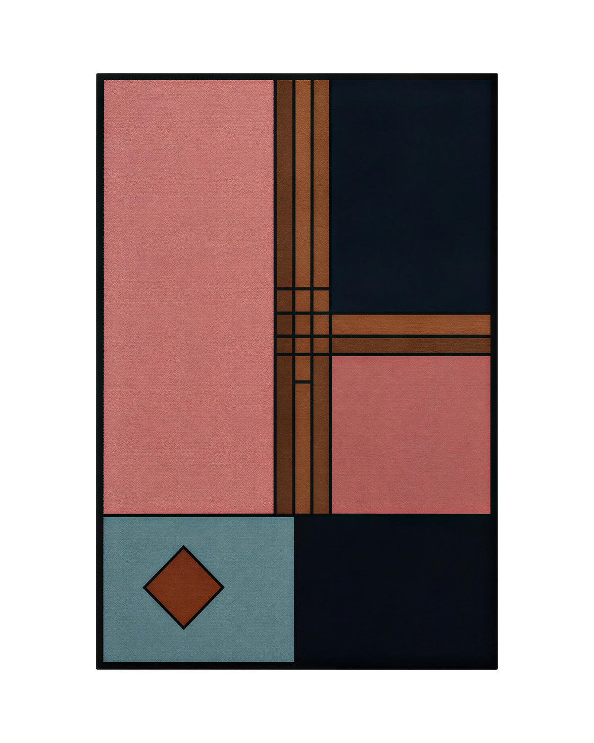 Area Rug - Rosewood Casement