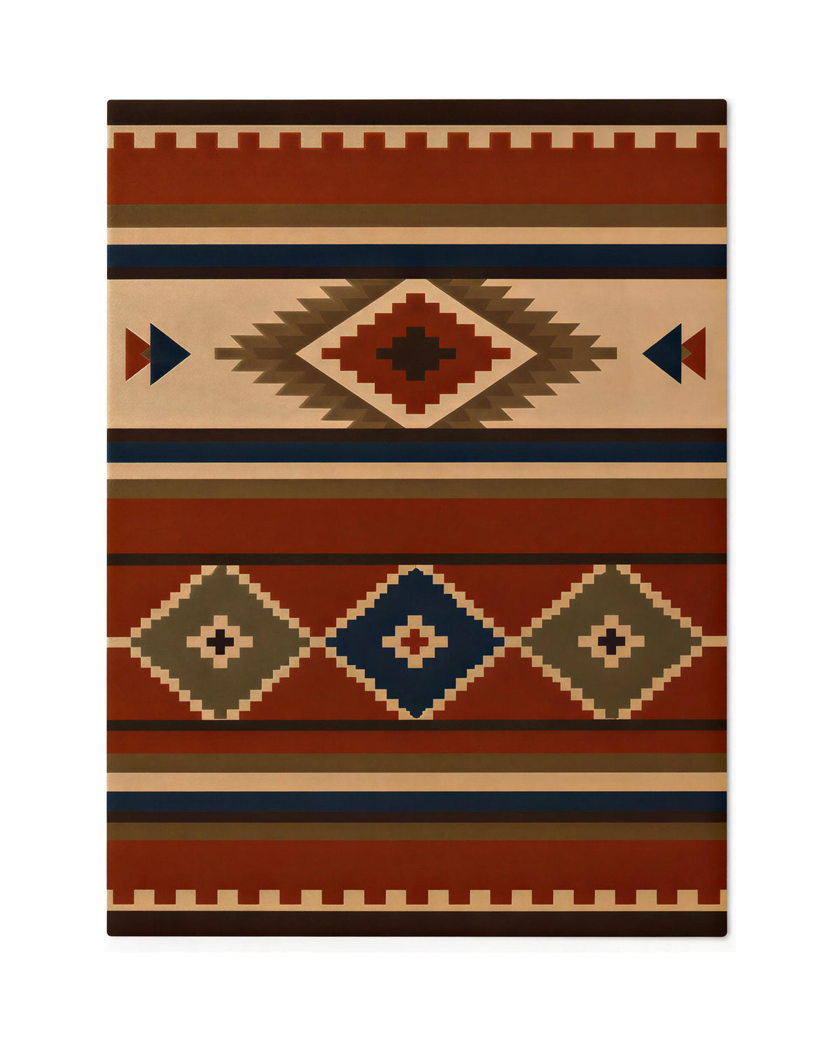 Area Rug - Vermilion Ganado