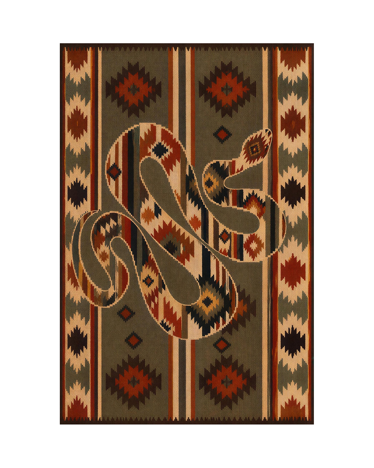 Area Rug - Mesquite Rattler
